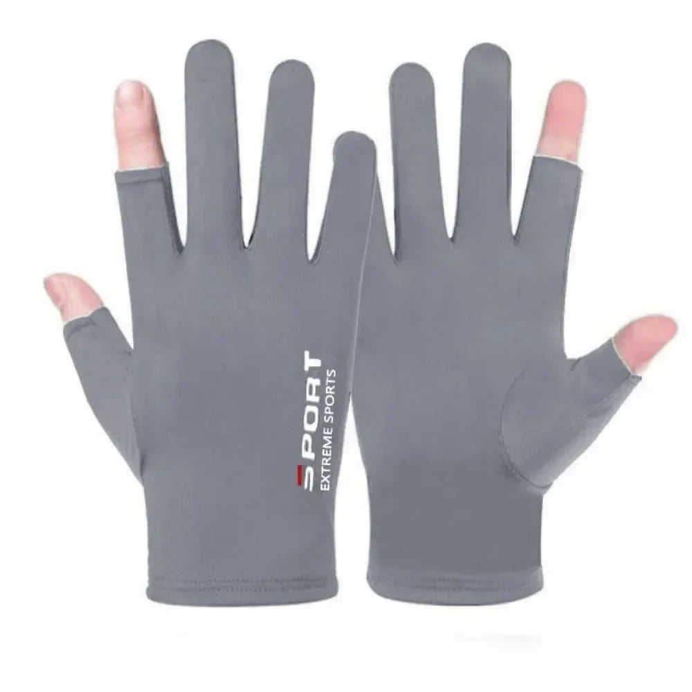 Touchscreen Fishing Gloves – Thin UV Protection Gloves for Men & Women, Breathable & Anti-Slip