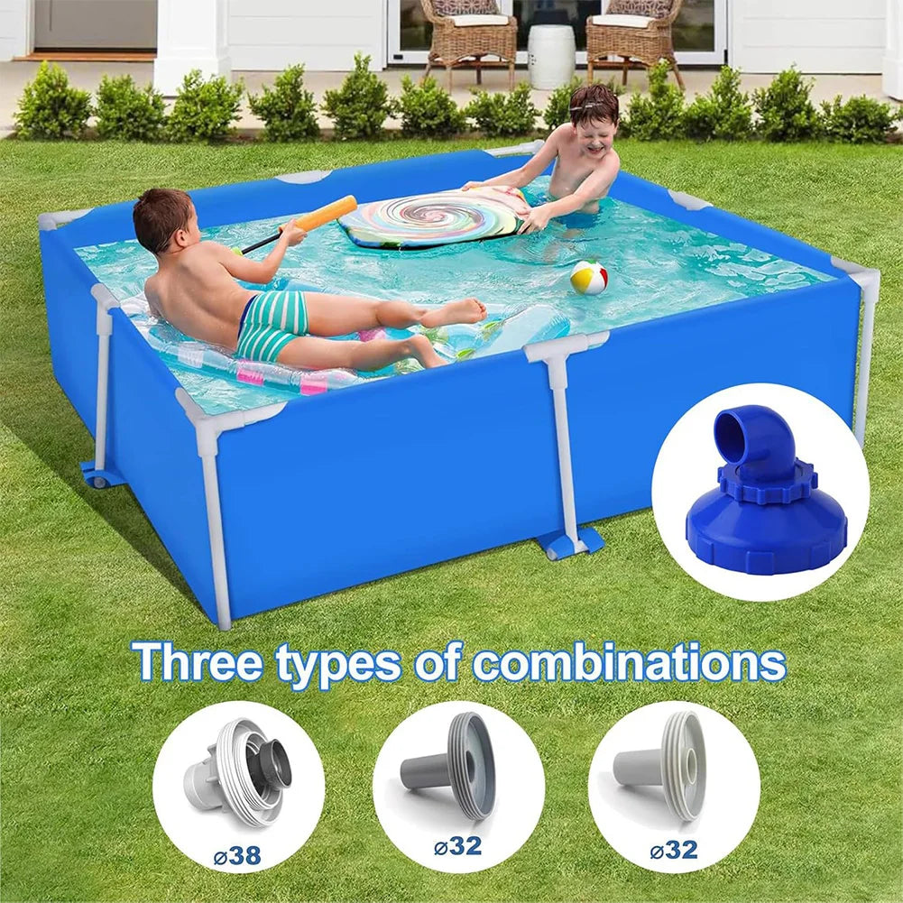 Replacement Swimming Pool Jet Nozzle, 360° Rotatable Pool Nozzle for Pools