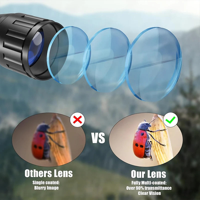 6-24x50 AO Hunting Rifle Scope, Illuminated Red/Green Reticle