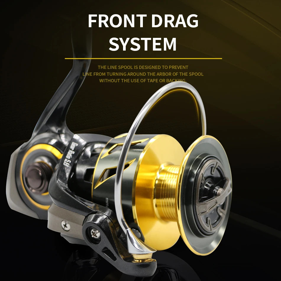 Spinning Reel Ultralight Saltwater Surf Reel 5.0:1 9+1 BB Max Drag 12kg Fishing Reels