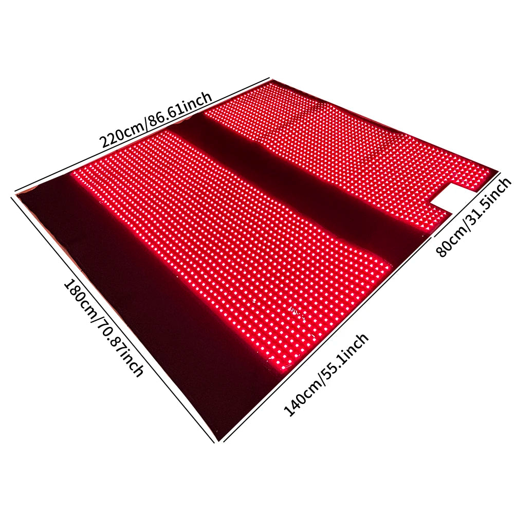 71" Red Light LED Sleeping Bag