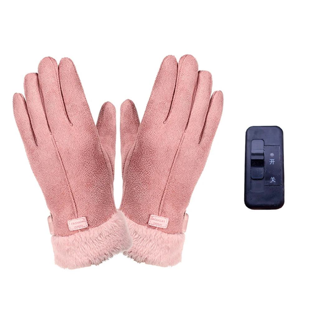 Electrically Heated Gloves, Unisex, USB plug-in, No Batteries