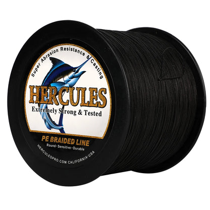 Hercules Braided Multifilament Fishing Line, 4 Strands
