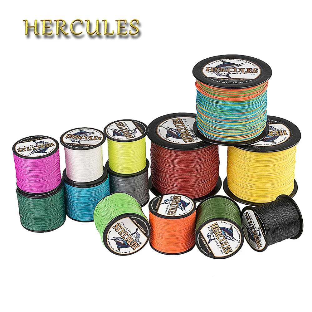 Hercules Multifilament Fishing Line Braided Cord, 8 Strands 300 M, 10-300 LB