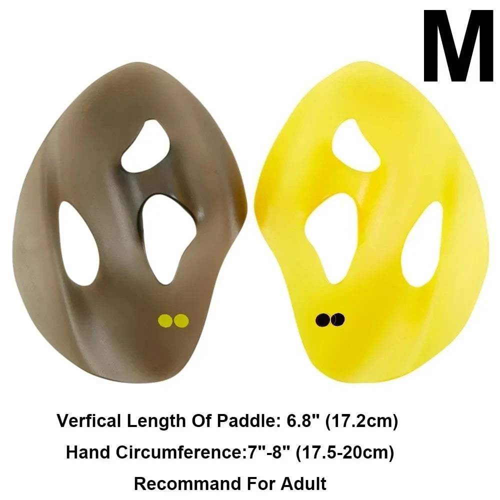 Isometric And Ergonomic Swim Training Paddles Promote Professional Strokes Practice And Correction