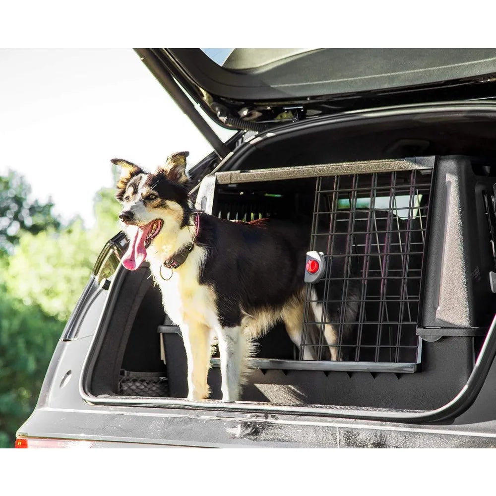 Atlas Vehicle SUV Dog Crate, Assembled Crate Measures 32L x 20W x 24H & is Ideal for Small to Medium Size Dogs