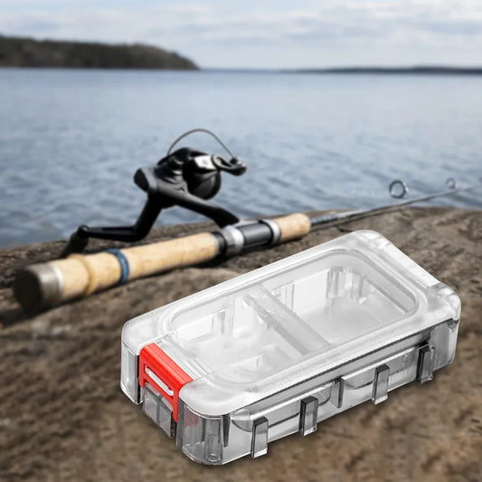Fishing Tackle Box Waterproof Tool Box Double Side Fishing Hook Storage Container Carp Accessories Organizer Case for Hook Lure
