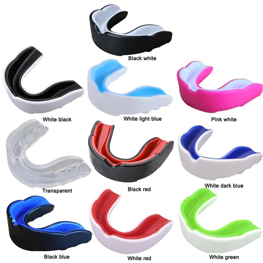 Sports Mouth Guard for Adults/Juniors, Football, Rugby, Wrestling, Hockey, Lacrosse