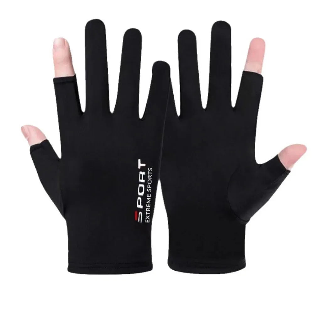 Touchscreen Fishing Gloves – Thin UV Protection Gloves for Men & Women, Breathable & Anti-Slip