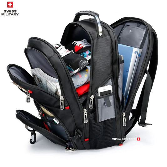 SWISS MILITARY Multifunction, Large Capacity, Waterproof Backpack