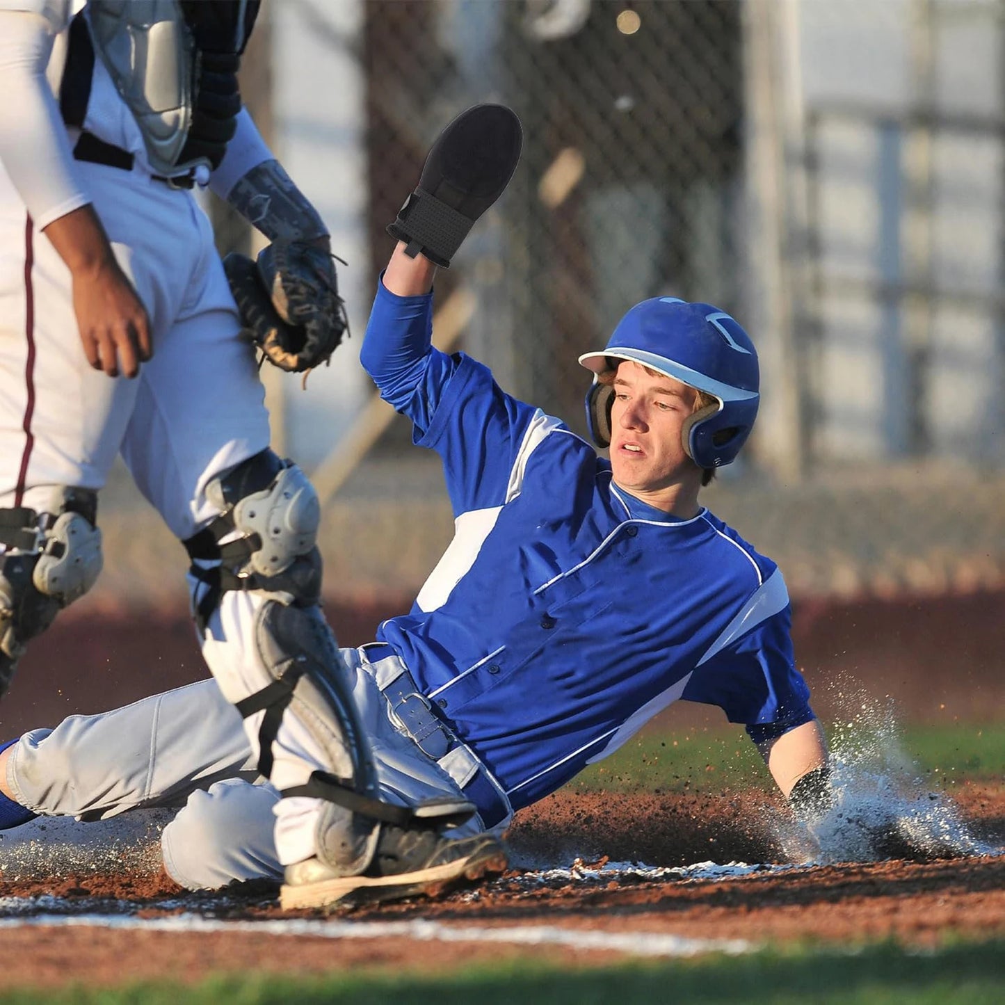 Sliding Glove, Ambidextrous for Baseball/Softball Base Running, Breathable