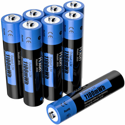 Hixon AAA 1.5V Li-Ion Rechargeable Battery