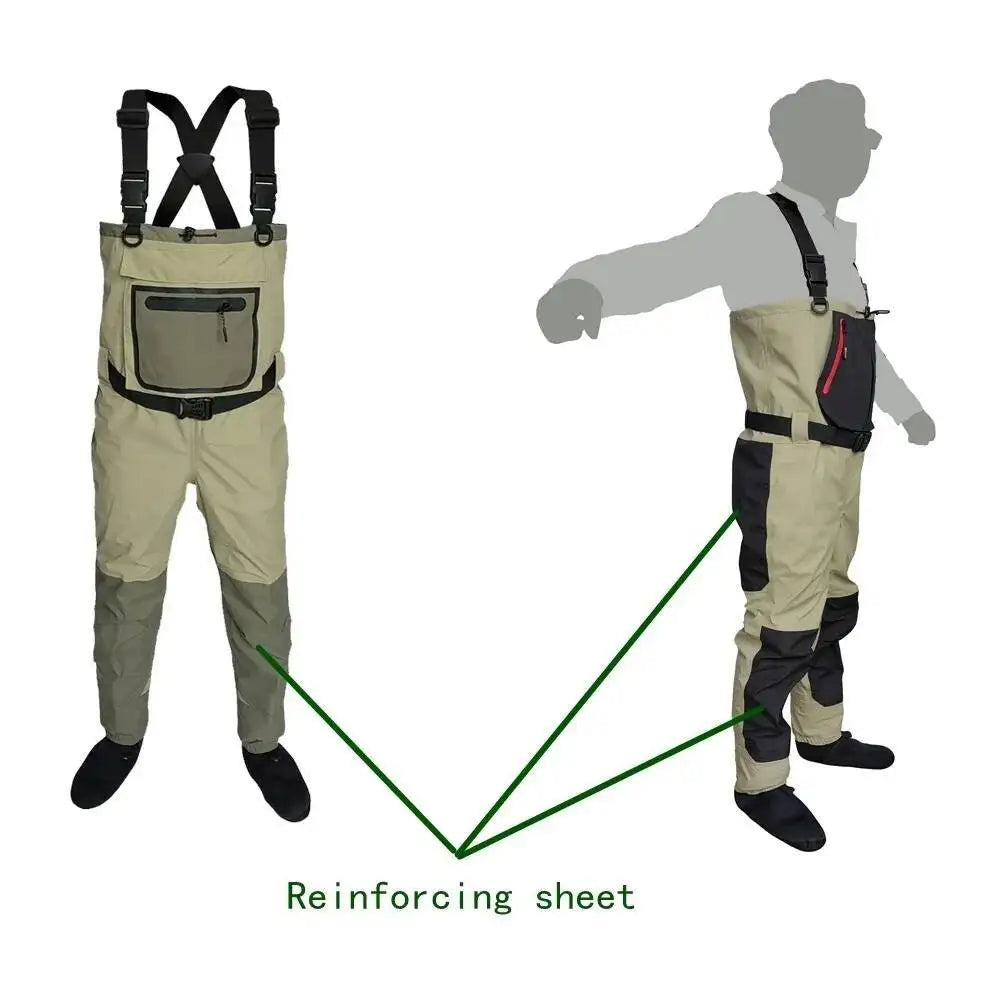 Neoprene Fishing Waders for Children and Adults Rafting Hunting Quick-dry Waterproof