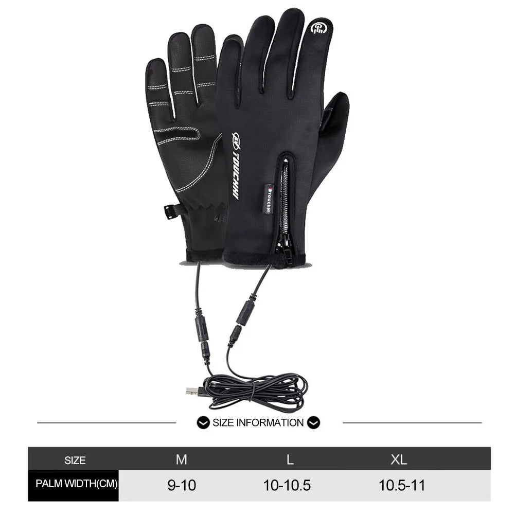 USB Electrically Heated Gloves