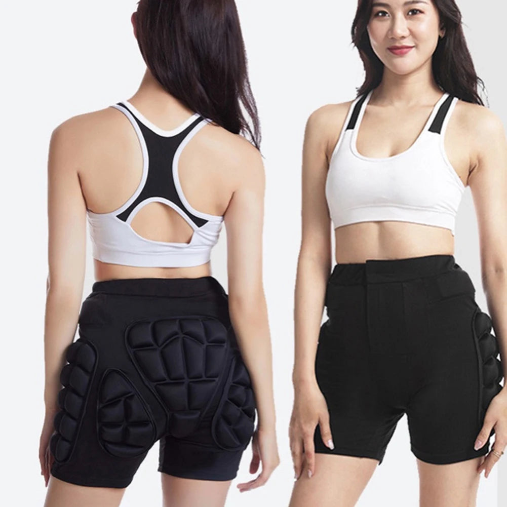 3D Butt Pad Guard Impact Shorts