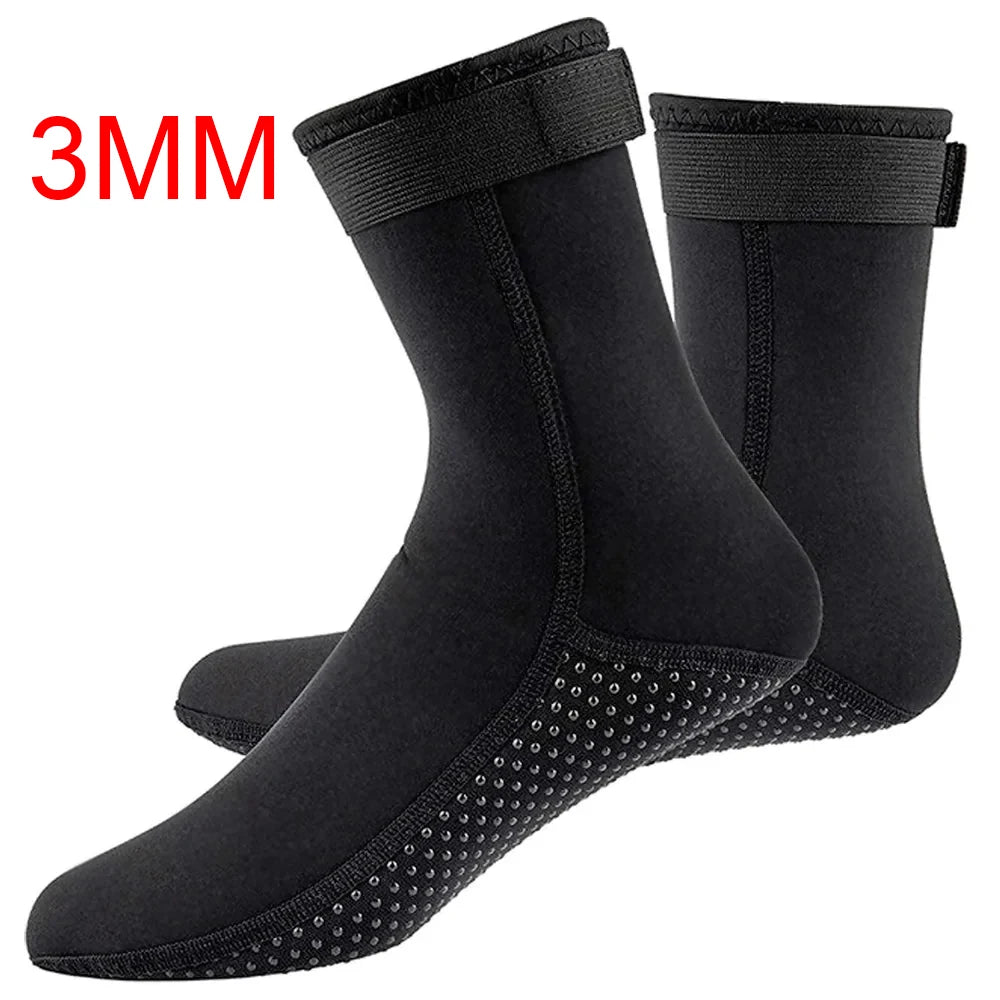 Neoprene Wetsuit Socks 3mm/5mm, Non-slip