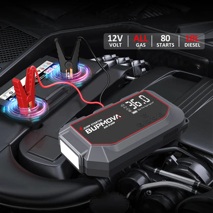 4 in 1 Car Jump Starter with Air Compressor 4000A Portable Power Bank 150PSI Tire Inflator