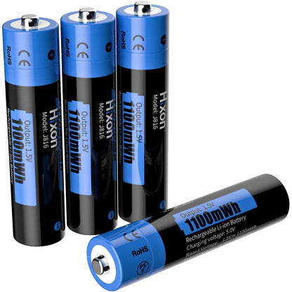 Hixon AAA 1.5V Li-Ion Rechargeable Battery