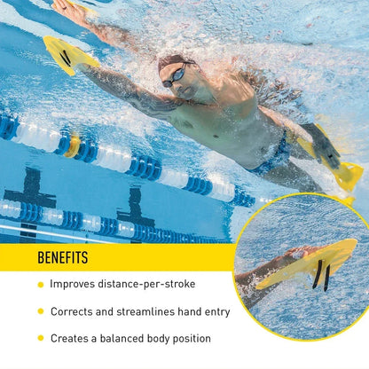 Isometric And Ergonomic Swim Training Paddles Promote Professional Strokes Practice And Correction