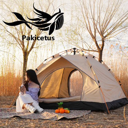 2-4 Person Camping Windproof Tents, Easy To Set Up, lightweight, Suitable For Family Travel, Outdoor Camping
