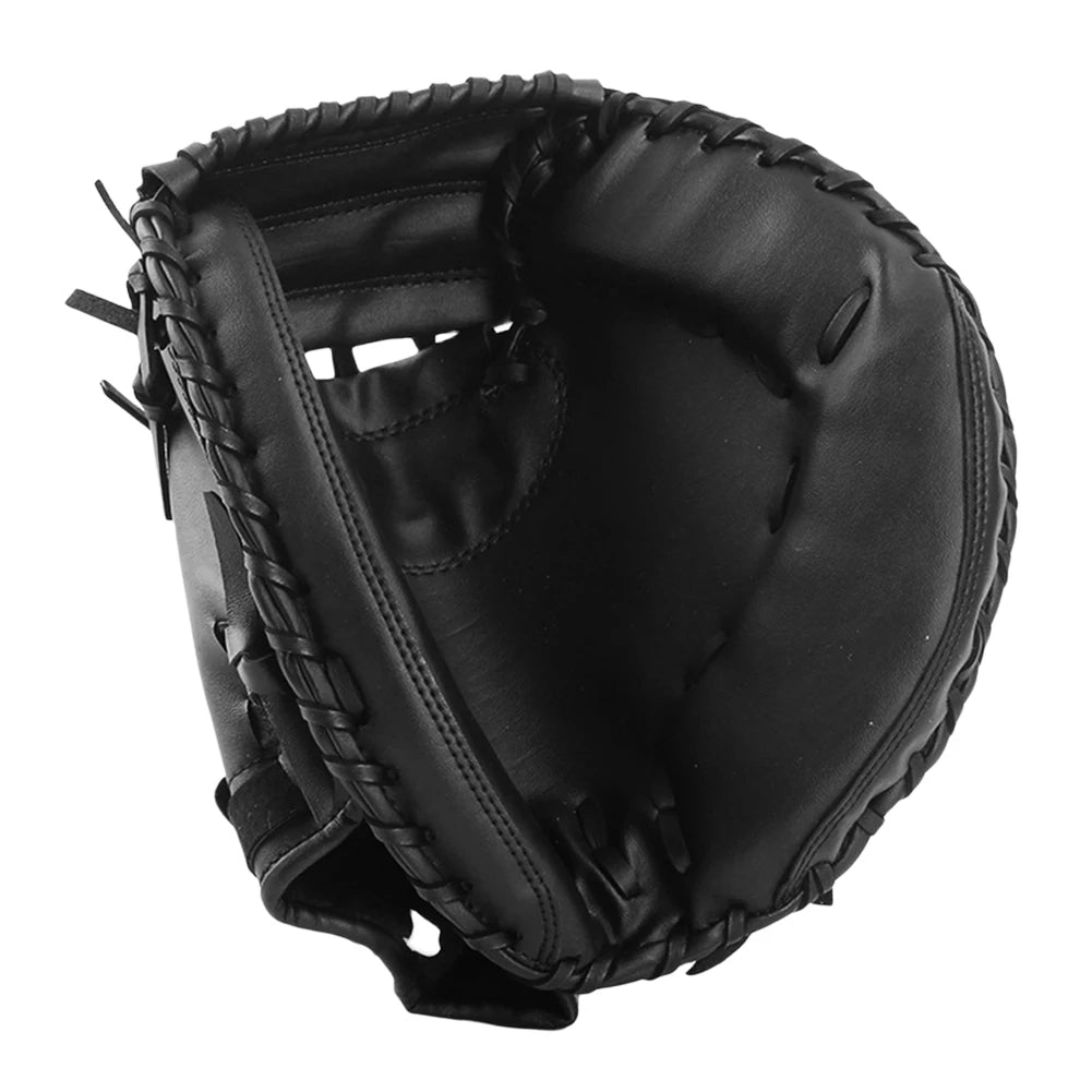 Leather Baseball/Softball Catcher's Mitt is Wear-Resistant