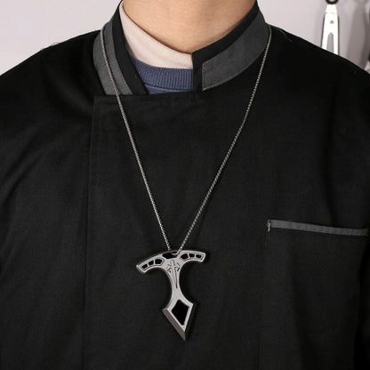 EDC alloy car window breaker, camping portable emergency self-defense