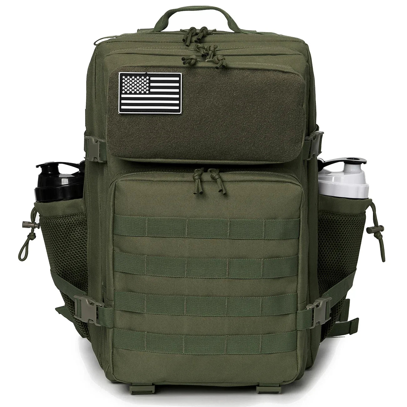 45L Tactical Backpack, Unisex, with Bottle Holder