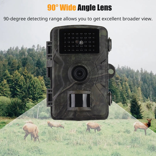 1080P Camera 2.0in LCD 16MP Infrared Night Vision Mobile Monitoring IP66 Waterproof Trail Camera