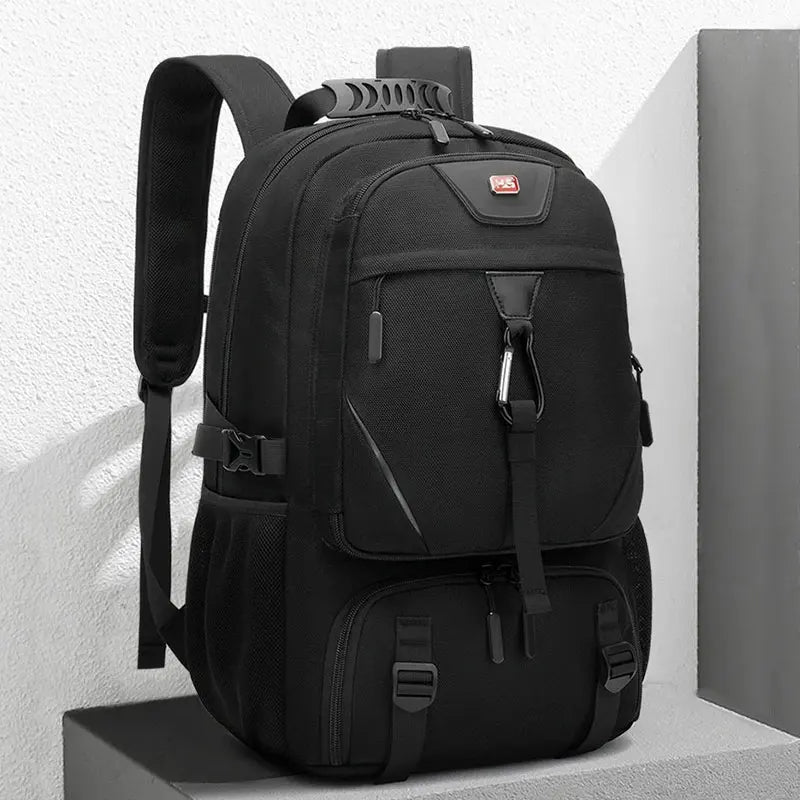 Unisex Backpack, Large Capacity, Waterproof, with Shoe Pocket
