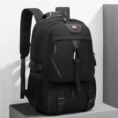 Unisex Backpack, Large Capacity, Waterproof, with Shoe Pocket