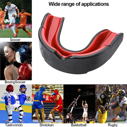 Sports Mouth Guard for Adults/Juniors, Football, Rugby, Wrestling, Hockey, Lacrosse