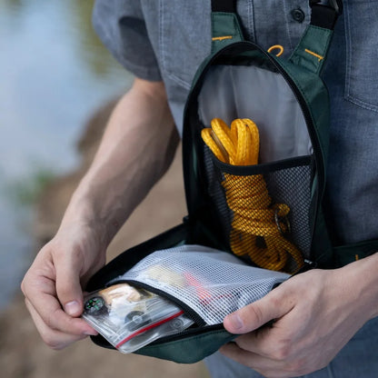 Fly Fishing Gear Chest Bag, Small Soft Surface