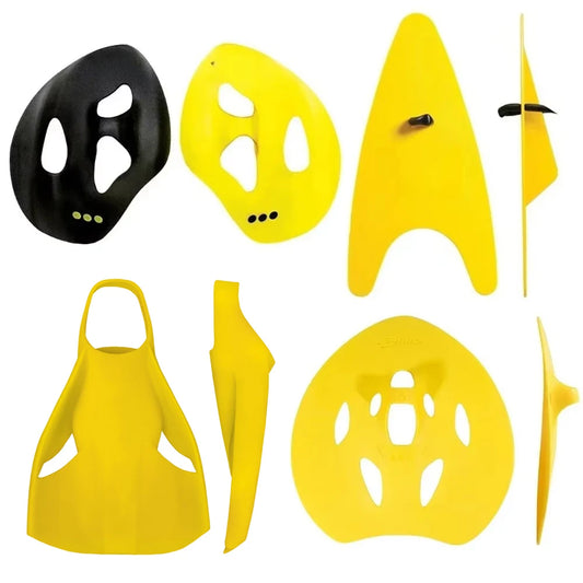 Isometric And Ergonomic Swim Training Paddles Promote Professional Strokes Practice And Correction