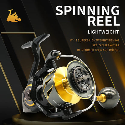 Spinning Reel Ultralight  Saltwater Surf Reel  5.0:1 9+1 BB Max Drag 12kg Fishing Reels
